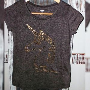Old Navy Tween Girls LG / SS Graphic Tee